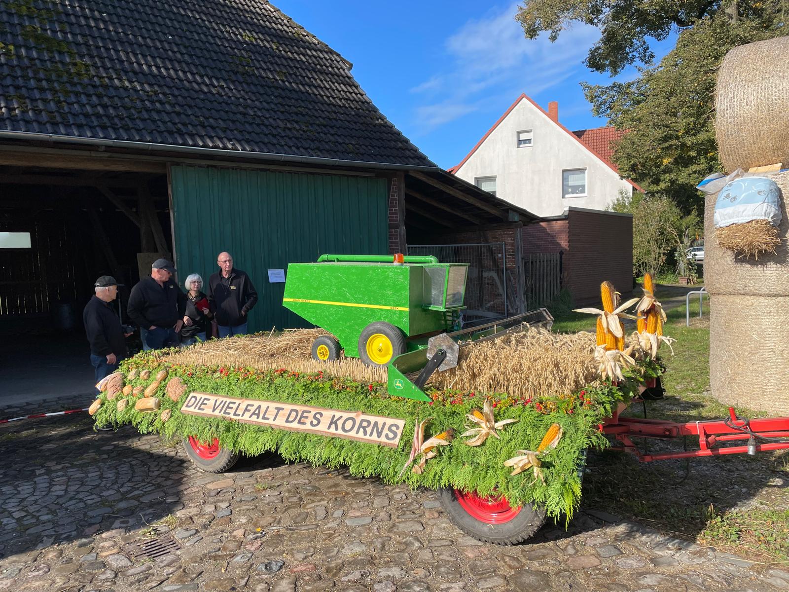Erntewagen Mähdrescher